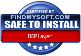 DSPlayer - Safe To Install Award