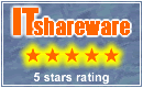 5 Stars Award from IT Shareware !